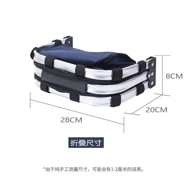 Portable Insulated Folding Picnic Basket with Handle