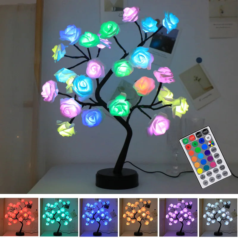 Colorful String Fairy Lights USB Table Lamp Decoration