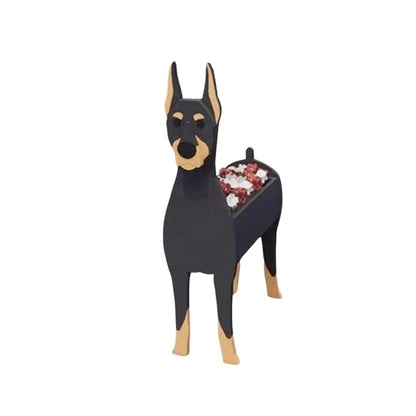 Cute Dog Planter Pot - Fun Animal Flower Holder