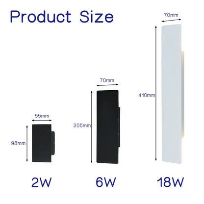 Slim LED Outdoor Wall Light