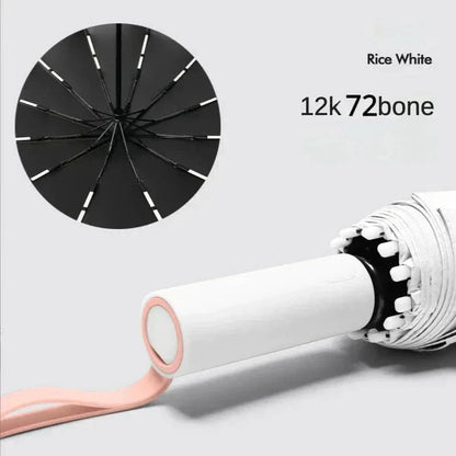 Compact Rainproof Folding Umbrella