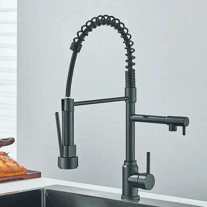 Rotating Single Handle Kitchen Faucet