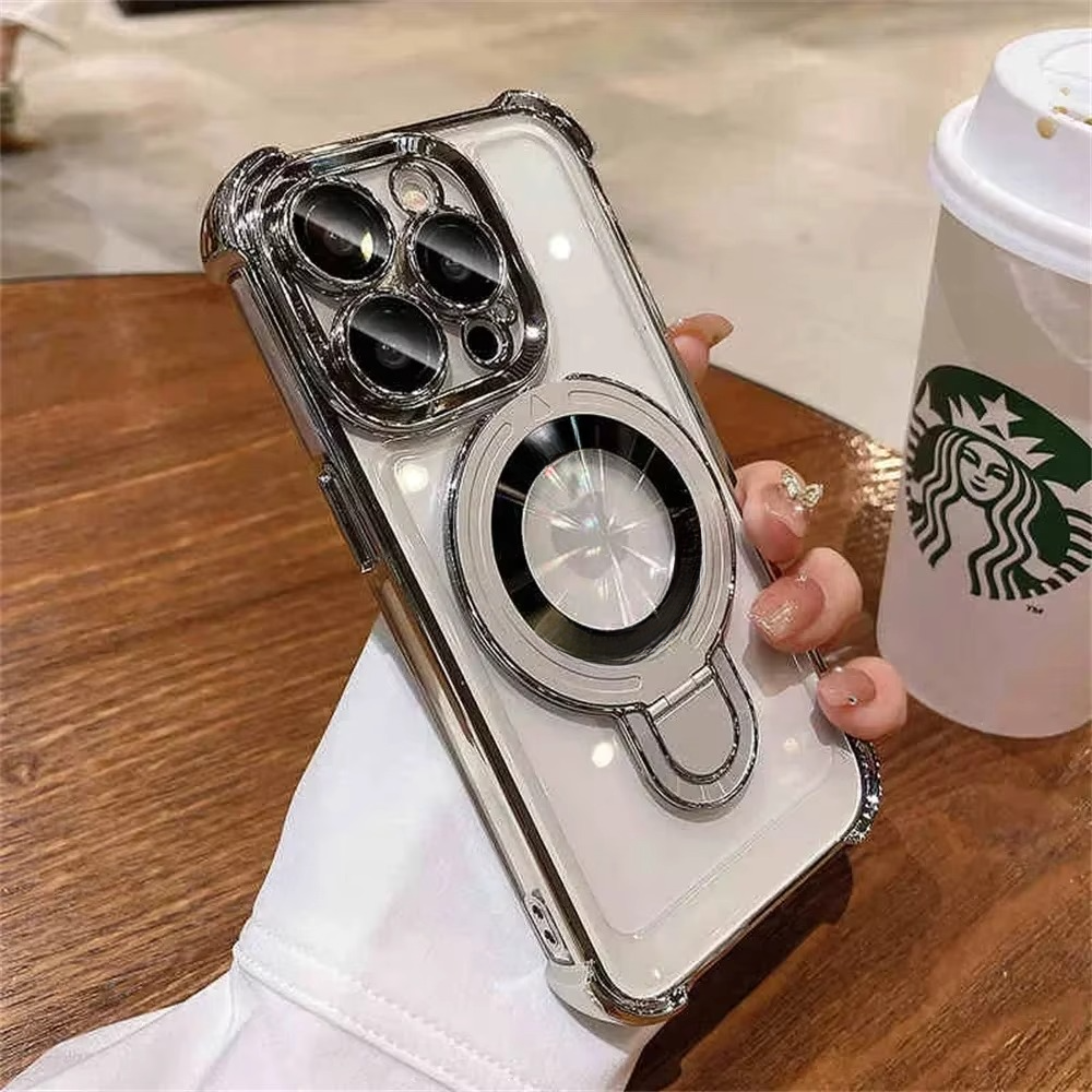 Strong Magnetic iPhone Case with Stand & Extra Protection