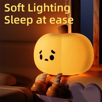 Warm Pumpkin Automatic Table Lamp
