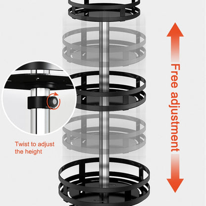 Adjustable Multi Tier Shelf Storage Rack