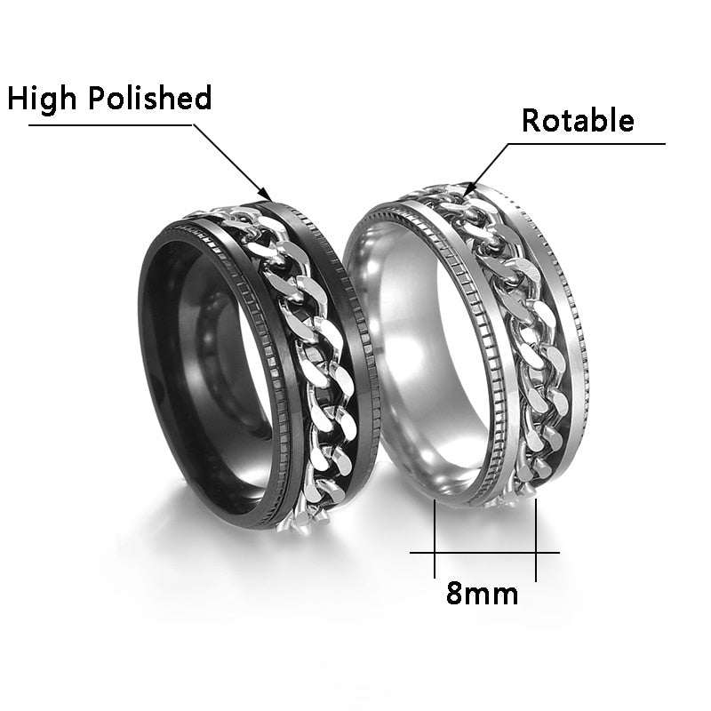 Stress Relief Fidget Rings Buy 1 Get 1 Free