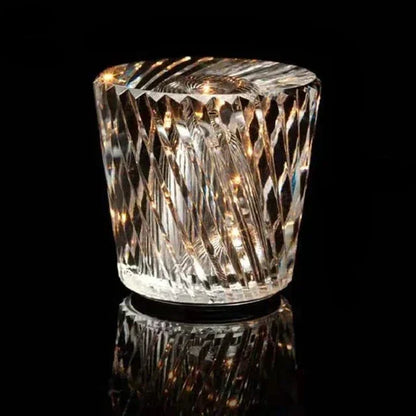 Luxury Metal Crystal Table Lamp