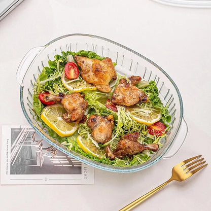 Non-Stick 4-Piece Glass Oven Dish Set