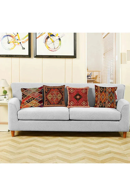 Colorful Global Pattern Pillow Cover - Cofik