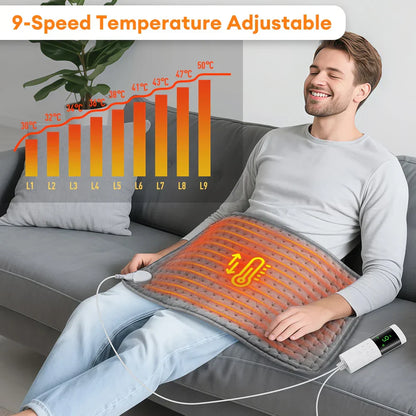 Fast Heat Electric Heating Pad for Back and Legs