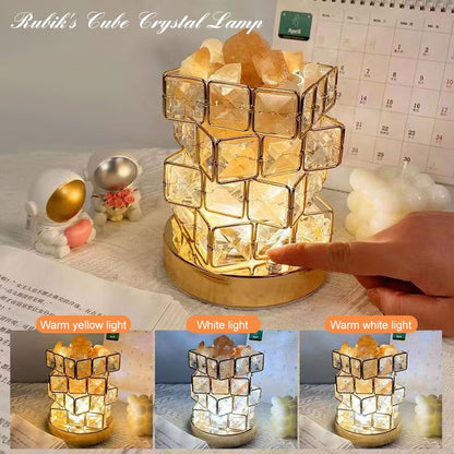 Sparkling Glass Table Mood Lamp