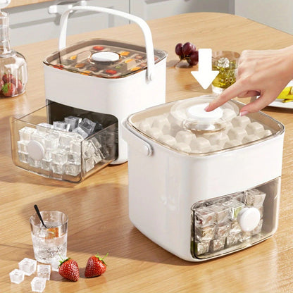 Fast 48-Grid Ice Cube Tray Maker