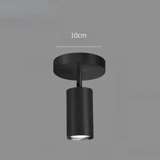 Sleek Gold LED Ceiling Lamp