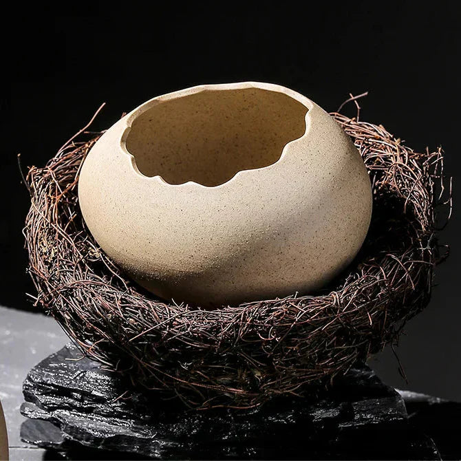 Colorful Ceramic Bird Shape Decorative Bowl
