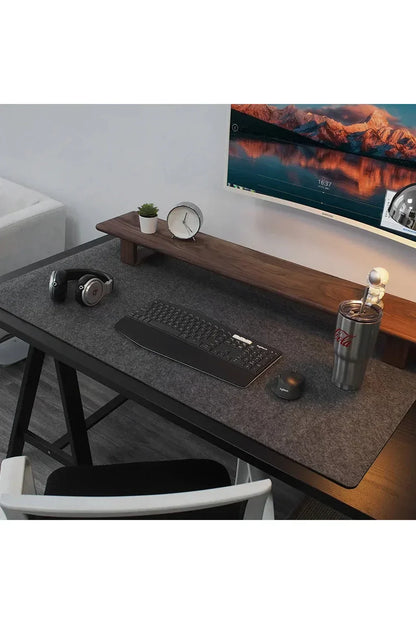 Thick Felted Wool Office Desk Pad - Cofik
