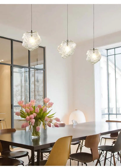 Modern Glass Drop Pendant Lighting