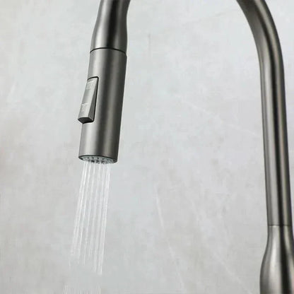 Cofik | Modern Steel Faucet with Pull Down Sprayer