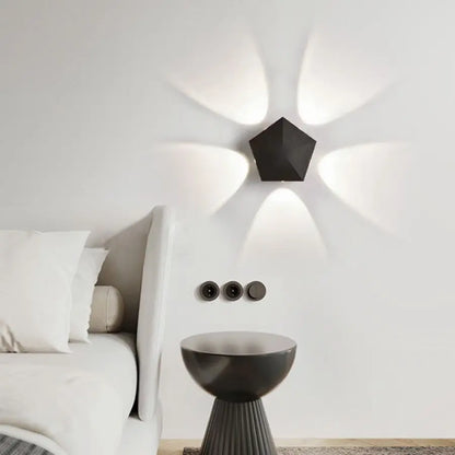 Sleek Glass Modern Wall Light