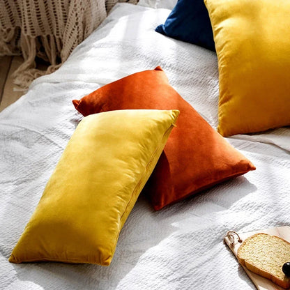 Dark Velvet Pillow Cover