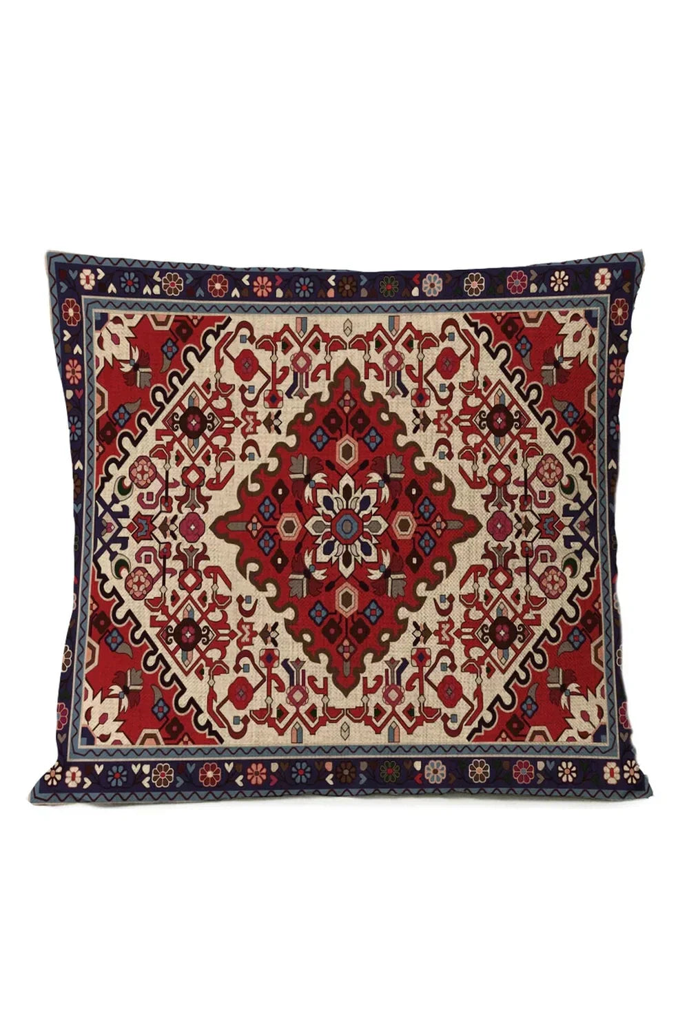 Colorful Global Pattern Pillow Cover