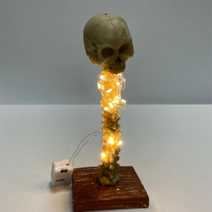 Dark Skull Desk Light