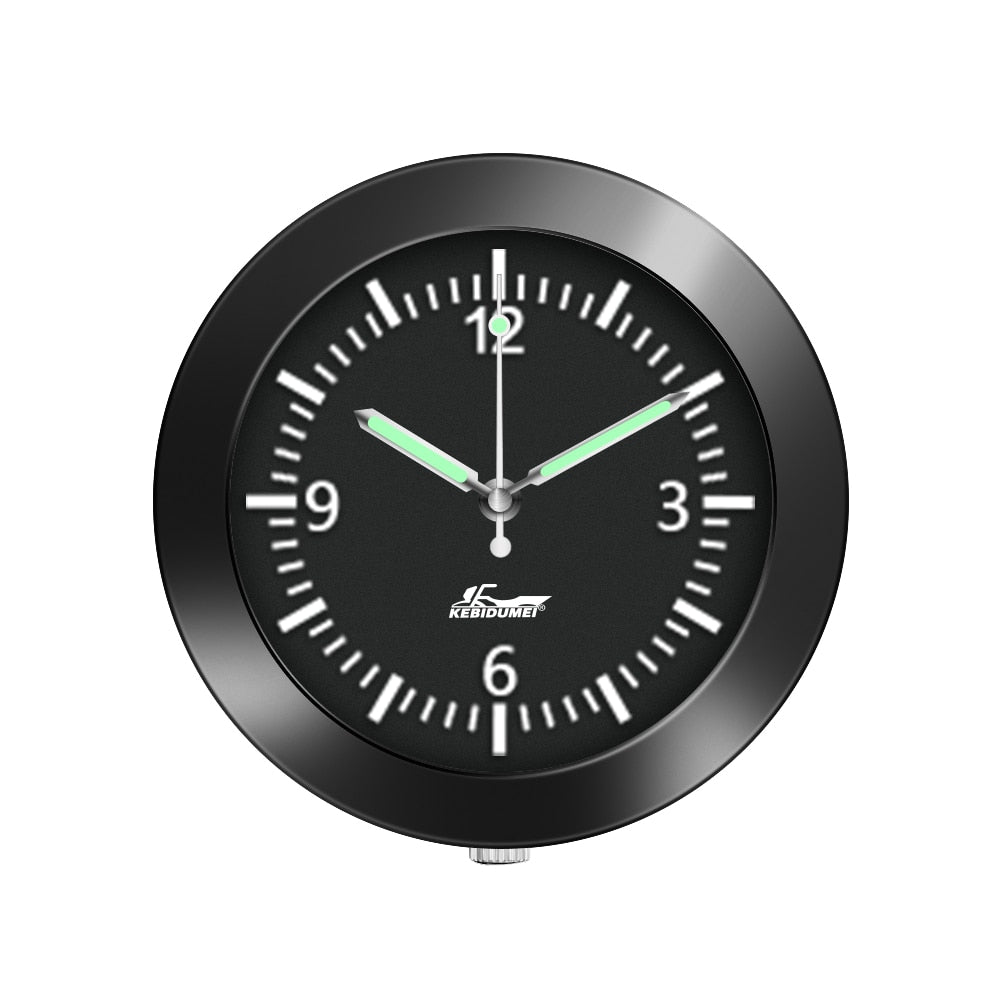 Adhesive Auto Dashboard Glow Clock