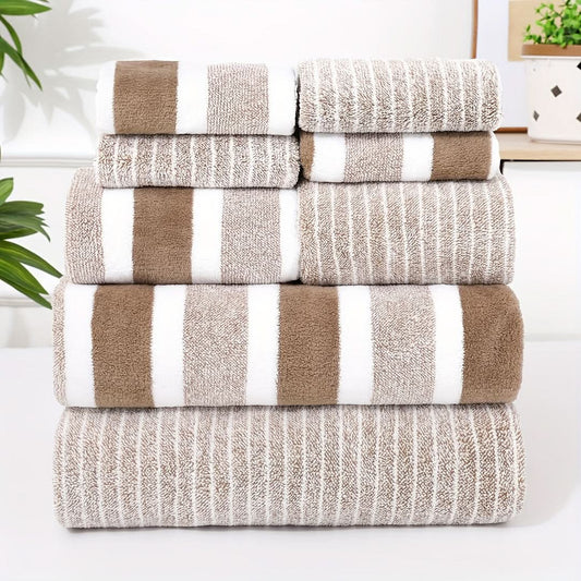 Ultra Soft 8-Piece Microfiber Towel Set - Cofik