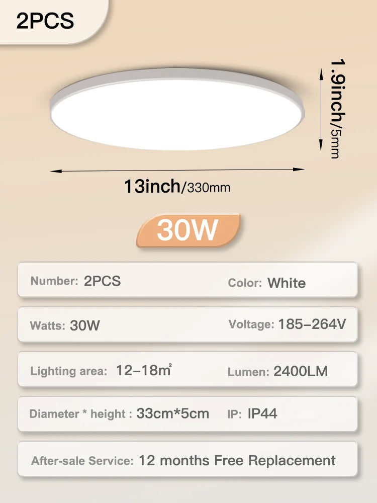 Bright LED Ceiling Panel Light