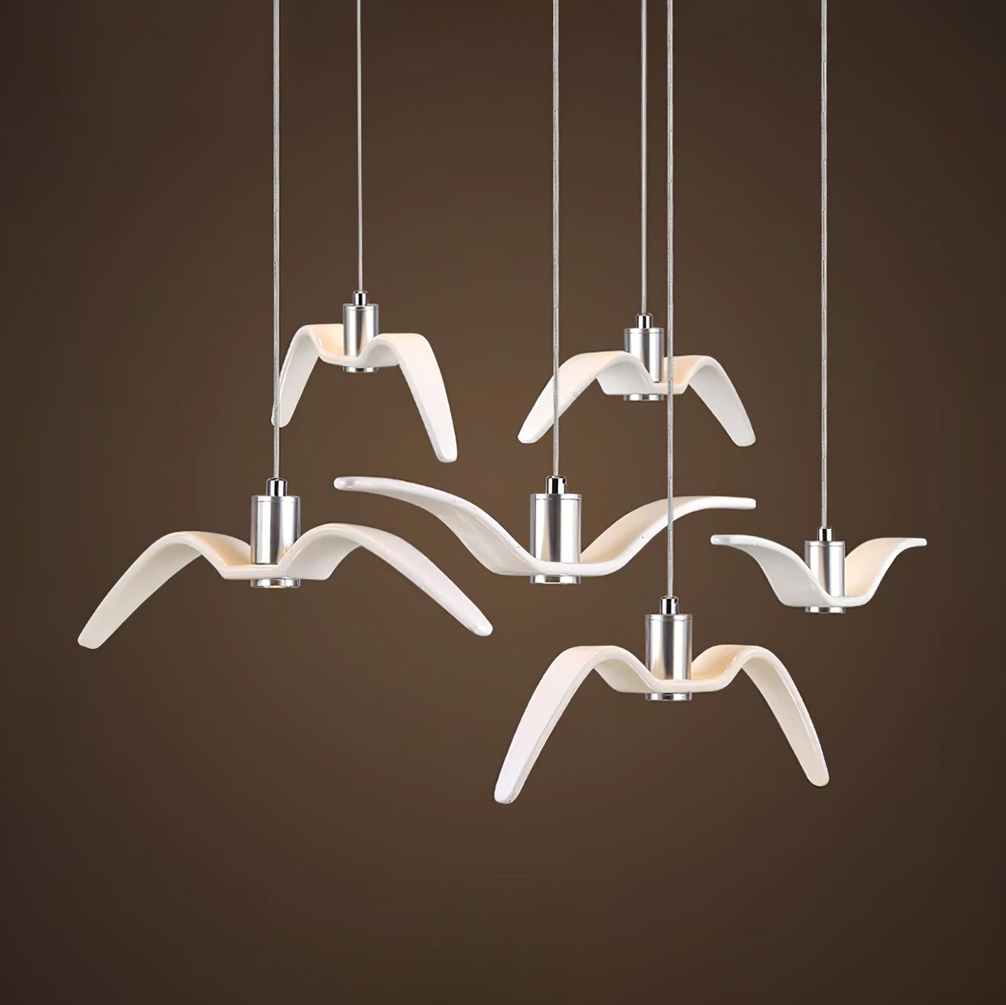 Coastal Style Resin Hanging Lamp