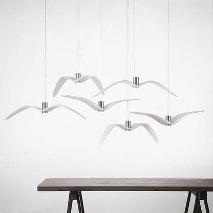 Coastal Style Resin Hanging Lamp