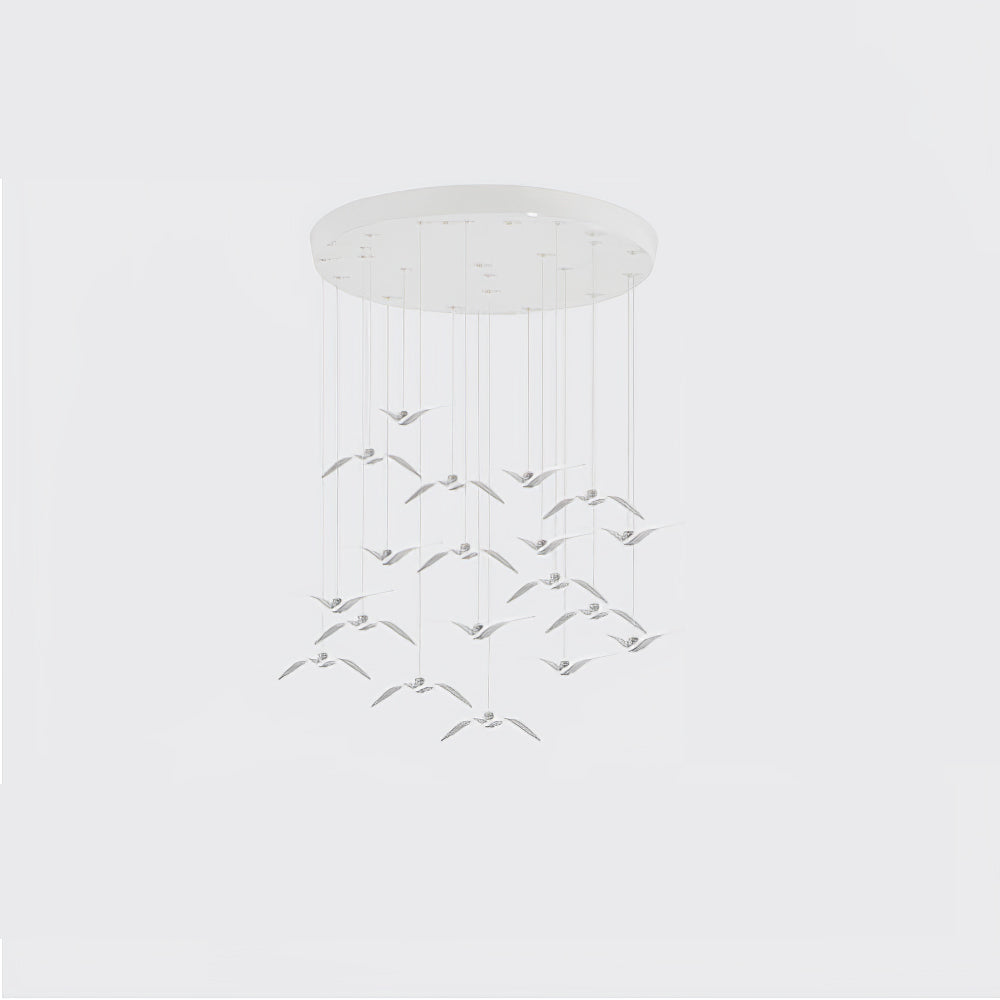 Coastal Style Resin Hanging Lamp