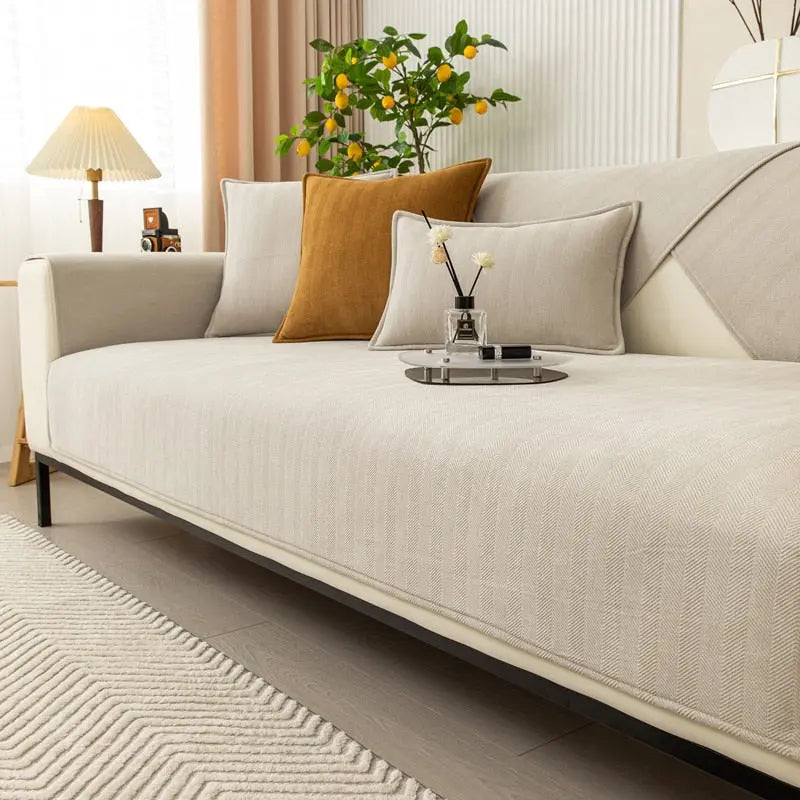 Gripmax | Slip Resistant Couch Protector for Cozy Comfort