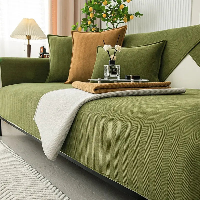 Gripmax | Slip Resistant Couch Protector for Cozy Comfort