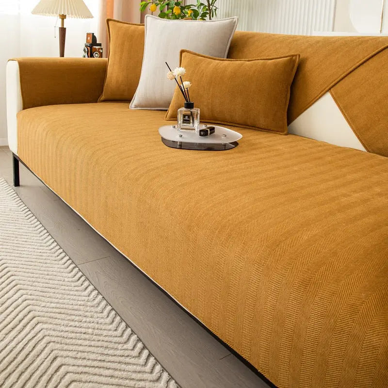 Gripmax | Slip Resistant Couch Protector for Cozy Comfort