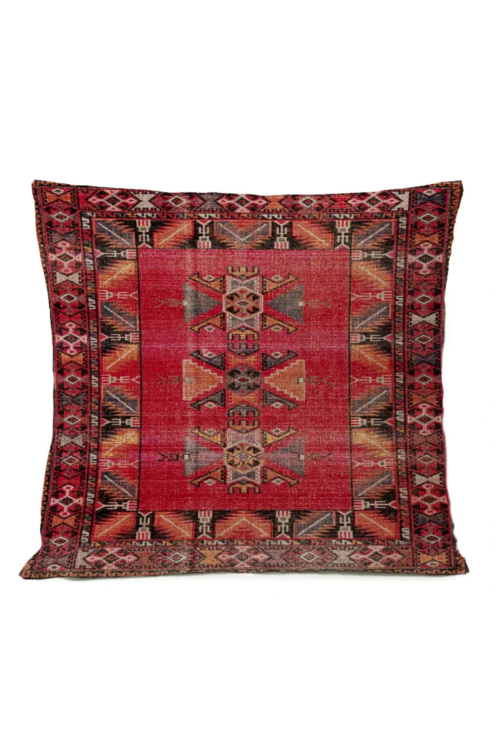 Colorful Global Pattern Pillow Cover