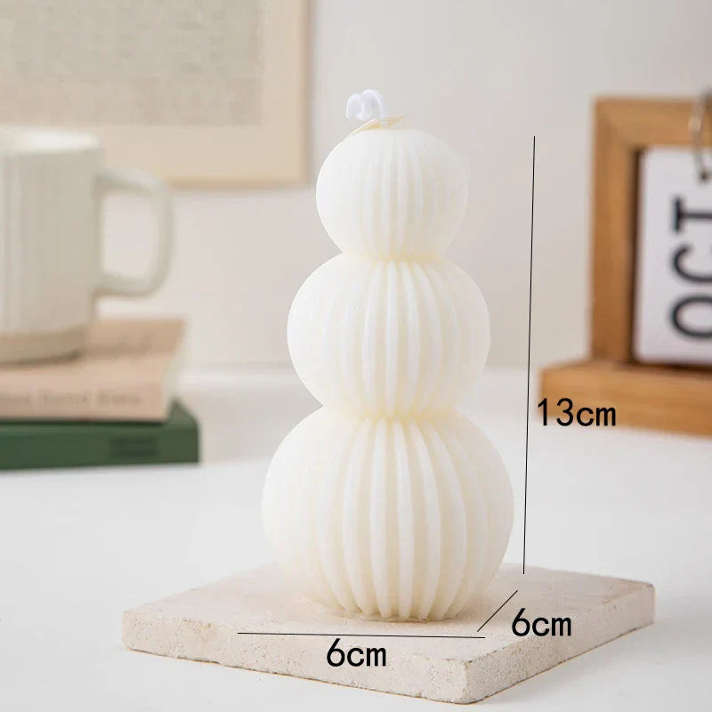 Unique Fragrant Candle Golf Ball Shape Home Decor