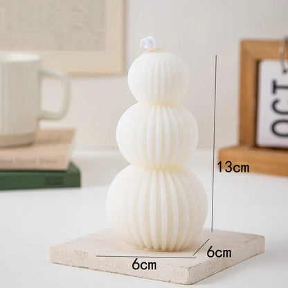 Unique Fragrant Candle Golf Ball Shape Home Decor
