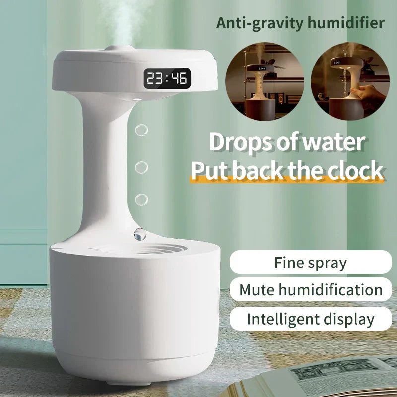 Compact Cool Mist Ultrasonic Night Light Humidifier