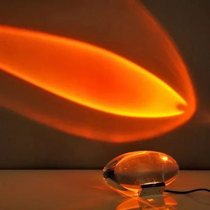Colorful Glass Desk Table Lamp
