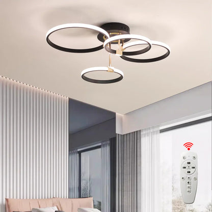 Stylish LED Chandelier Light with Remote Control
