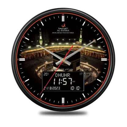 Islamic Digital Prayer Clock with Auto Azan Adjustment