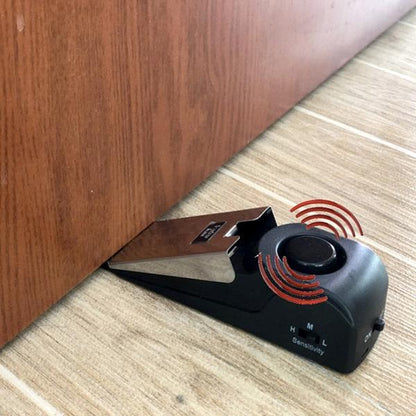 Portable Travel Door Stop Security Alert