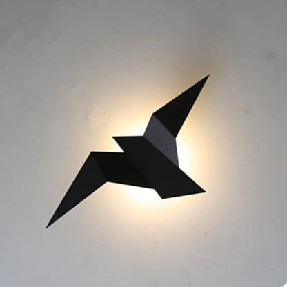 Simple LED Bird Wall Light
