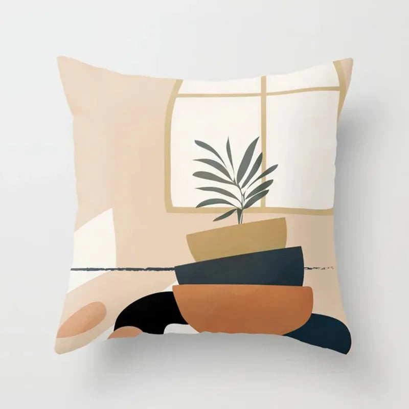 Soft Floral Pillow Cover