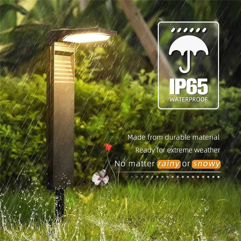 Solar Powered Garden Path Lights