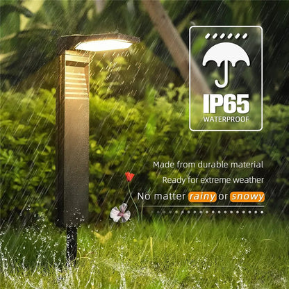 Solar Powered Garden Path Lights