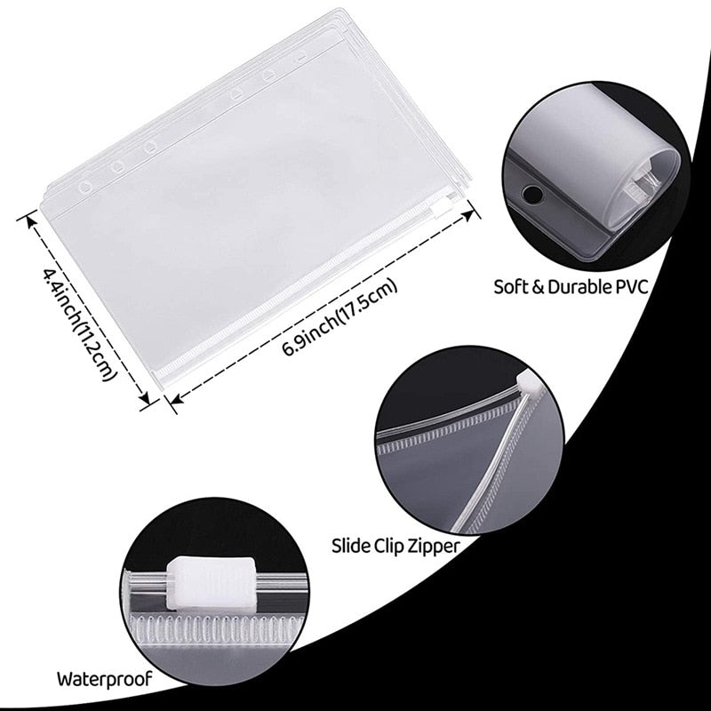 Premium Leather Wallet Notebook Planner Organizer