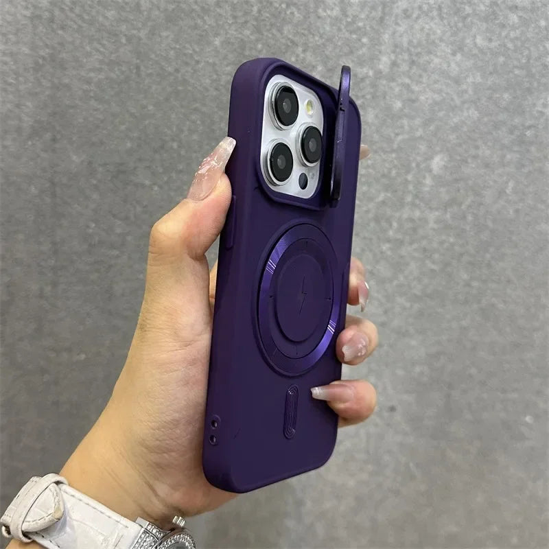Flexible Magnetic iPhone Lens Case Cover