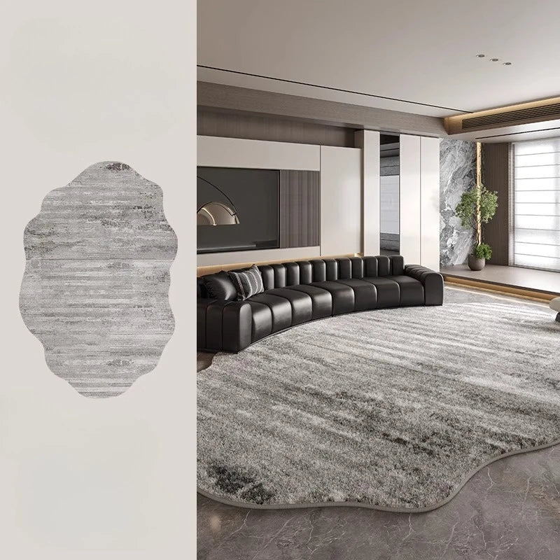 Soft Glow Plush Area Rug Lamp for Bedroom Living Room