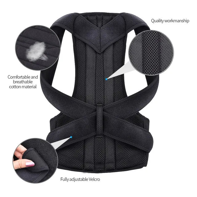 Back Support Adjustable Posture Correction Belt
